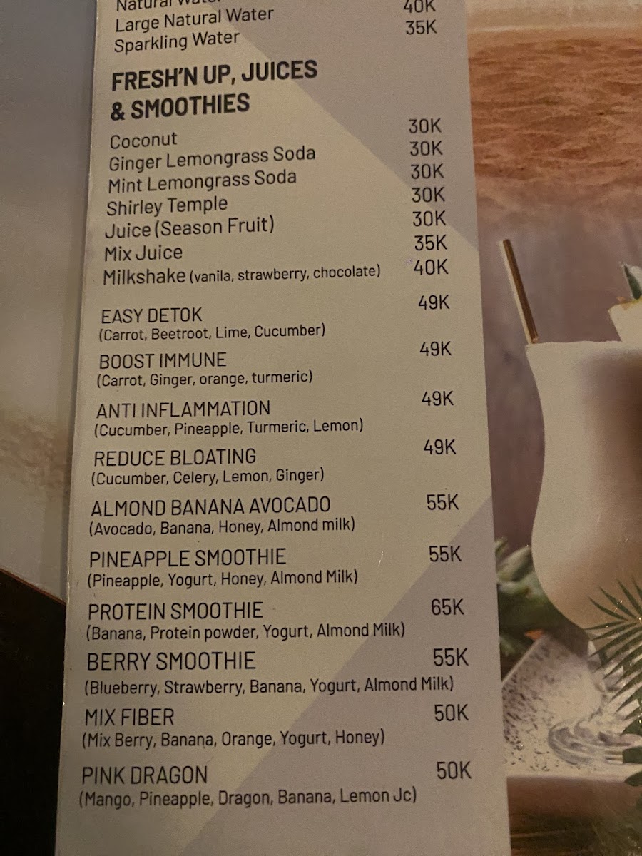 La Playa Cafe Menu - Image 5